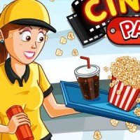 Gioco di gestione del ristorante del cinema