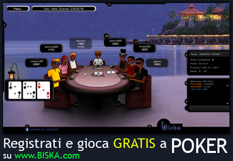 Gioca a poker texas hold'em online gratis